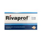 Rivaprof 15Mg x 30 Tab Rivaroxaban Valmorca