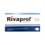 Rivaprof 20Mg x 30 Tab Rivaroxaban Valmorca
