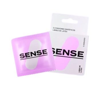 Sense Preservativos Libre De Latex x 3Und