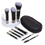 Shein Mini Estuche De Brochas negro