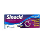 Sinacid x 10Tab Mast Vincenti Hidroxido De Alum-Hidroxido Magnesio-Simeticona
