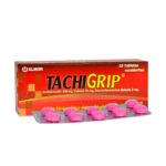 Tachigrip 500-30-2Mg x 10Tab Acetaminofen+Cafeína+Dexclorfeniramina Elmor
