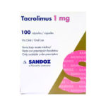 Tacrolimus 1Mg x 100Caps Sandoz