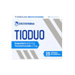Tioduo x 20 Tabletas Ibuprofeno+Tiocolchicosido Drotafarma