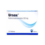 Ursox 300Mg x 20Caps Ácido Ursodesoxicolico