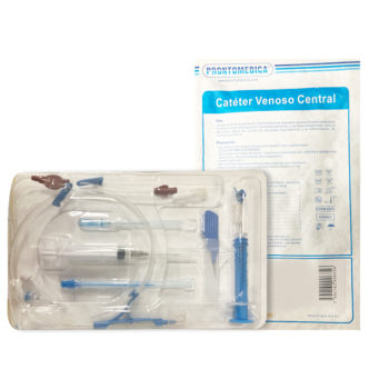 Cateter Venoso Central 2-Lumen 7Fr x 20 Cm x 1Und Prontomedica