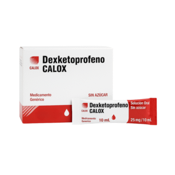 Dexketoprofeno 25Mg/10Ml x 1 Sobres Sin Azucar Calox