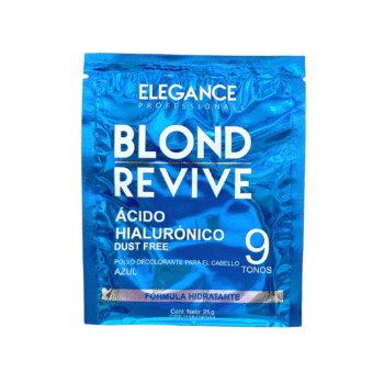 Polvo Blonde Revive Decolorante x 1 Sobre 25G Elegance Azul