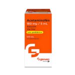 Acetaminofen Solucion Oral 180Mg_5Ml 120Ml Genven