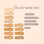 Base Velvet Skin Tint Vitamina C Spf30 Tono A1 45Ml Aria Cosmetics