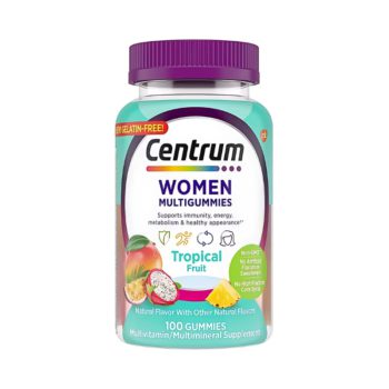 Centrum Women Multi Tropical Fruit x 100Gummies