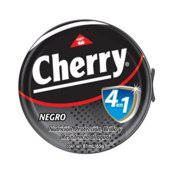 Cherry Crema Para Zapatos Negro 15Gr