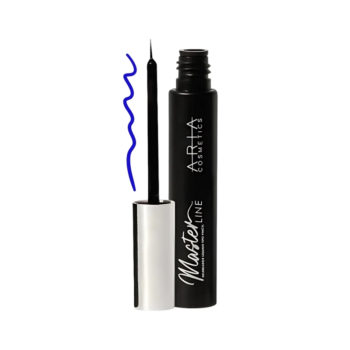 Delineador Liquido Tipo Pincel Blue 9mL Aria Cosmetics