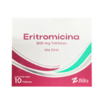 Eritromicina 500 x 10Tab Zuzu