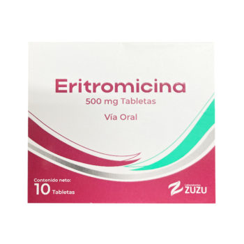Eritromicina 500 x 10Tab Zuzu