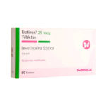 Euthyrox 25Mcg x 50Tab Merck Eutirox Levotiroxina