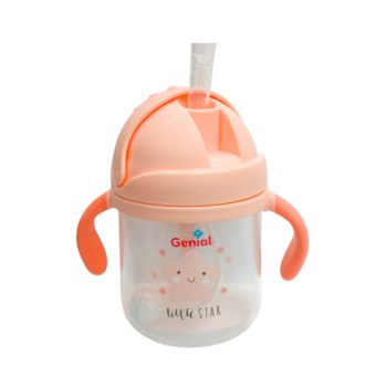 Genial Vaso De Entrenamiento Con Pajilla Pesada 280ml 9 Oz