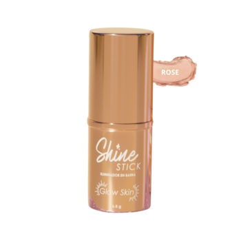 Iluminador En Barra Shine Stick Rose 6.8gr Aria Cosmetics