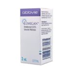 Lumigan Solucion Oftalmica 0.03% 3Ml Bimatoprost Abbvie