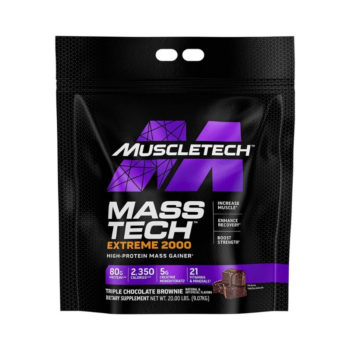 Mass Tech Extreme 2000 Chocolate 9.07Kg 20Lb Muscletech