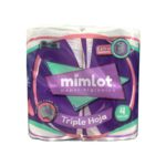 Mimlot Papel Higienico Extra Resistente x 4 Rollos