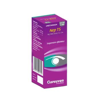 Nep Ts Solucion Oftalmica 0.3%  5ml Nepafenaco Capsuven