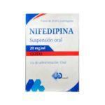 Nifedipina Gotas 20mg 20ml Jd Pharma