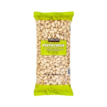 Pistachios 1.36Kg 3Lb Roasted Unsalted C/Concha Kirkland