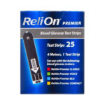 Relion Premier Tiras Para Glucosa x 25Und
