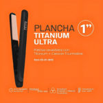Rucha Plancha Titanium Ultra 1« Temperatura Max 450F
