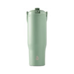 Termo Tal Hudson Straw Verde Menta 30Oz 887Ml