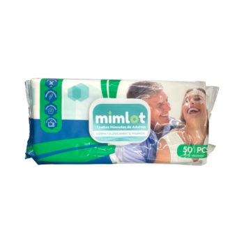 Toallas Humedas Mimlot Adulto x 50 Und