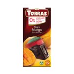Torras Chocolate Sin Azucar Negro-Mango 75Gr