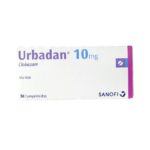 Urbadan 10mg x 30Tab Clobazam Sanofi