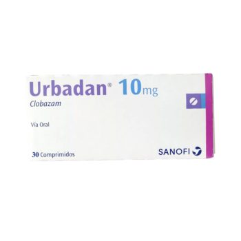 Urbadan 10mg x 30Tab Clobazam Sanofi