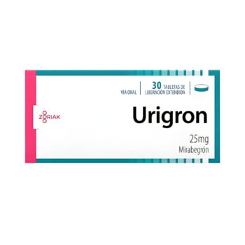 Urigron 25mg x 30Tab Mirabegron