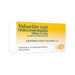 Valsartan Con Hidroclorotiazida 160-12.5Mg x 10Tab Generico De Calidad