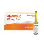 Vitamina C Amp I.V-I.M 500Mg_5Ml Acido Ascorbico Drotafarma