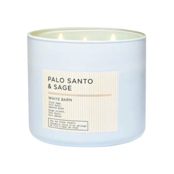 White Barn Vela Aromatica Palo Santo & Sage 411G