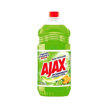 Ajax Desinfectante Con Bicarbonato Naranja Y Limon  1L