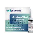 Aminofuni Solucion Inyectable 250Mg_10Ml x 1Amp AminofilinaUnipharma