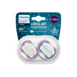 Avent Chupones Ultra Air Hembra 6-18M x 2 (2)