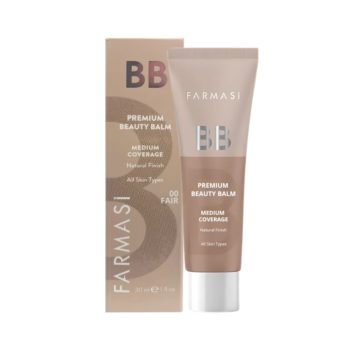 BB Premium Beauty Balm Medium Coverage Natural Finish 00 Fair 30Ml Farmasi