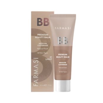 BB Premium Beauty Balm Medium Coverage Natural Finish 01 Light 30Ml Farmasi