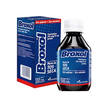 Broxol Jarabe Ad 250mg/15mL 120mL Sin Azucar Oxolamina La Sante