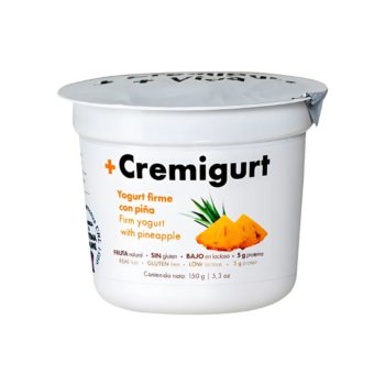 Cremigurt- Yogurt Griego Firme Con Piña 150Gr
