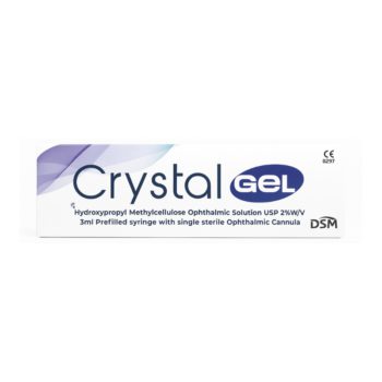 Crystal Gel 2% 3ml Jeringa Prellenada Visco Elastico Liviano - Hydroxypropyl Meth