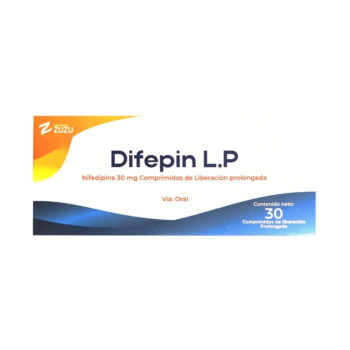 Difepin L.P 30mg x 30Tab Nifedipina Zuzu