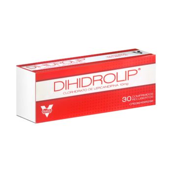 Dihidrolip 10mg x 30Tab Lercanidipina Lab Vargas