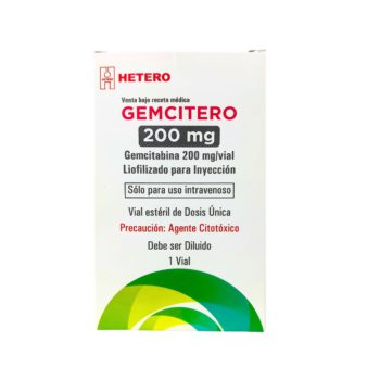 Gemcitero Amp 2000mg/Vial Gemcitabina Hetero